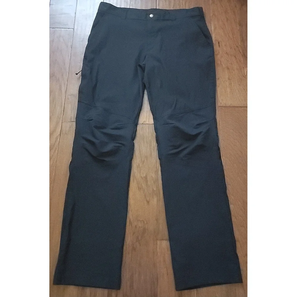 Columbia Men's Omni Shield Logo‎ Advanced Repellency Pant Black Size 40x34